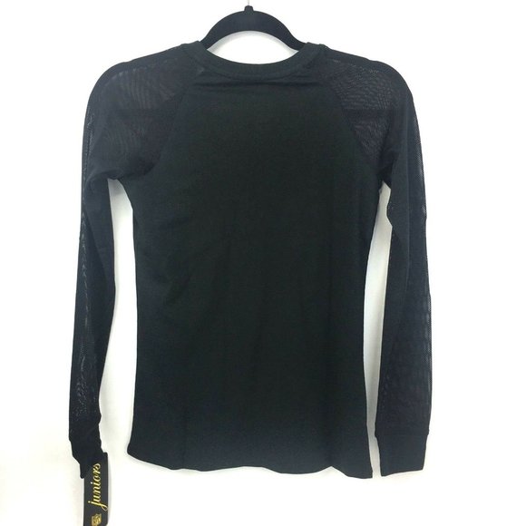 Green Bay Packers Juniors X-Small Mesh Long Sleeve Shirt NFL Football NWT NEW - Picture 2 of 5